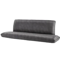 Esszimmerbank in Dunkelgrau Microfaser - Aturin