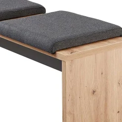Esszimmerbank in Wildeiche & Dunkelgrau - Kuetra