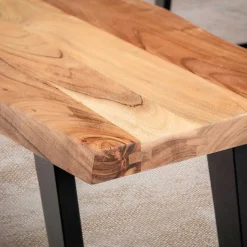 Esszimmerbank mit natürlicher Baumkante - Auricos