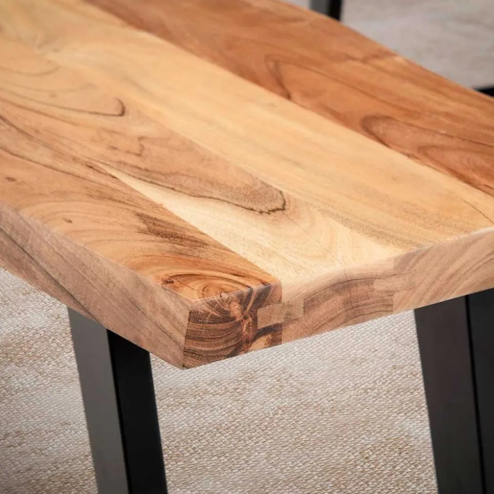 Esszimmerbank mit natürlicher Baumkante - Auricos