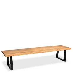 Esszimmerbank mit natürlicher Baumkante - Jessmine