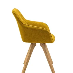 Esszimmergarnitur mit Polsterstühlen - Mint (fünfteilig)