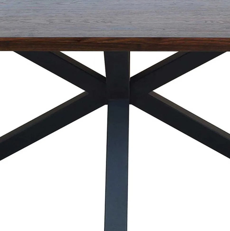 Esszimmergarnitur mit vier Sitzplätzen - Lacrunia (fünfteilig)