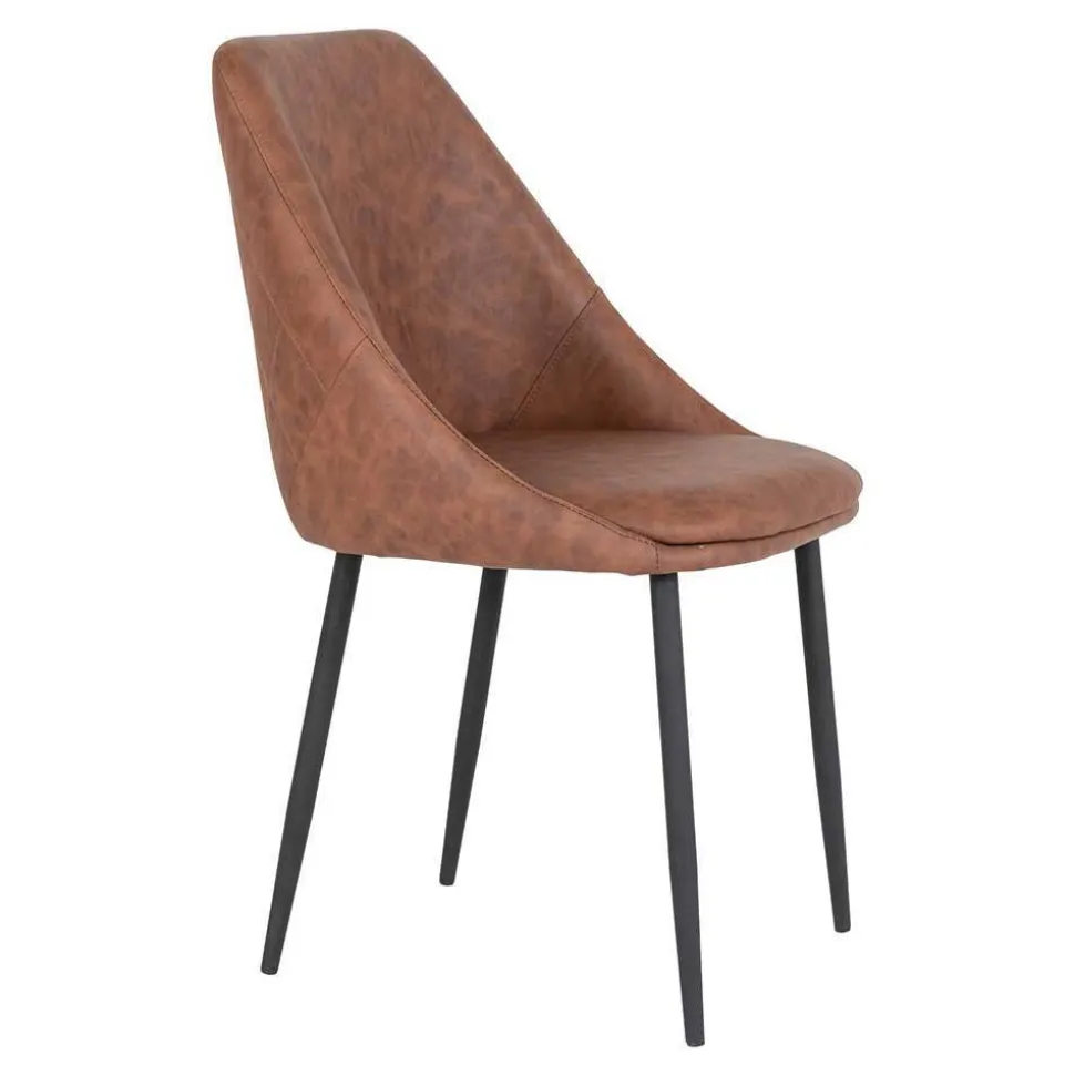 Esszimmergruppe in Braun & Schwarz - Pigaro (siebenteilig)