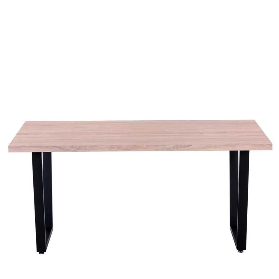 Esszimmergruppe mit Microfaser-Stühlen - Dascalo (fünfteilig)