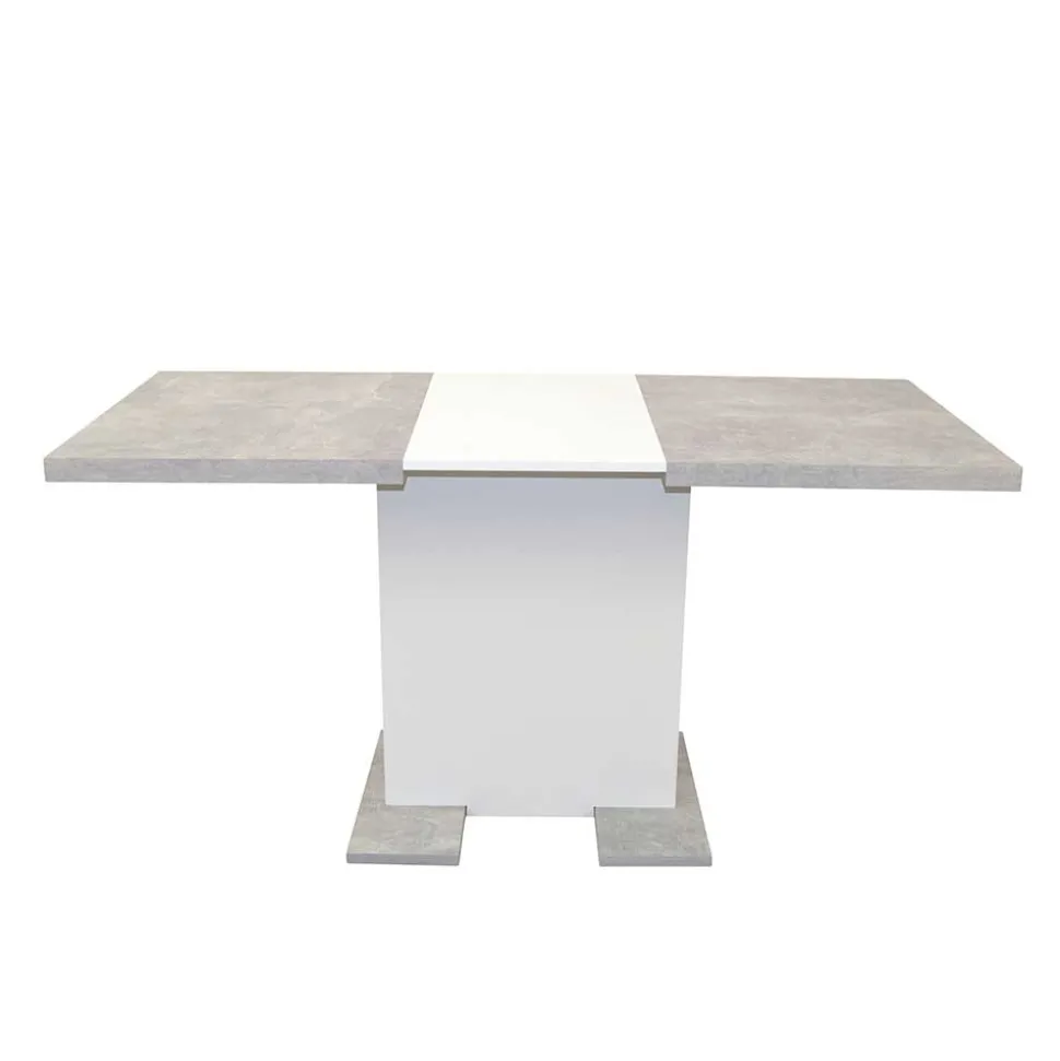 Esszimmerkombination mit Säulentisch - Bahirah (fünfteilig)