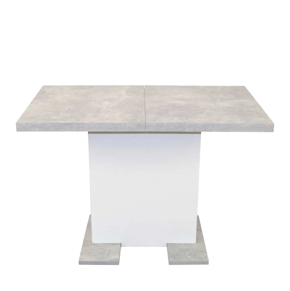 Esszimmerkombination mit Säulentisch - Bahirah (fünfteilig)