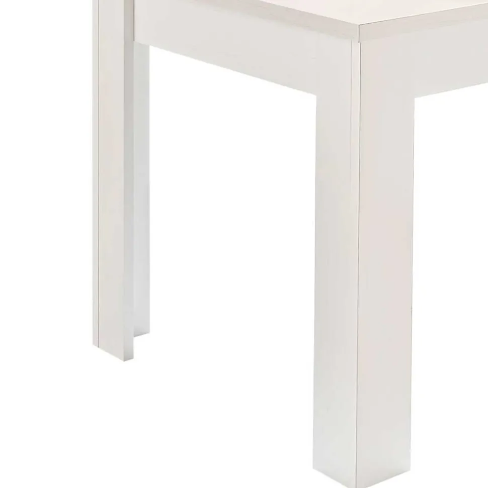 Esszimmermöbel Kombi in weißer Holzoptik Pinie - Liancos (vierteilig)