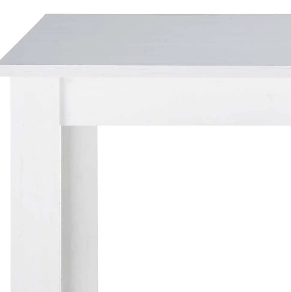 Esszimmermöbel Kombi in weißer Holzoptik Pinie - Liancos (vierteilig)