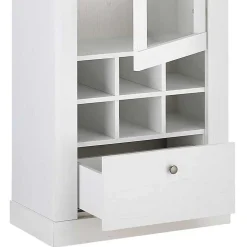 Esszimmerschrank Set in weißer Holzoptik Pinie - Liancos (dreiteilig)