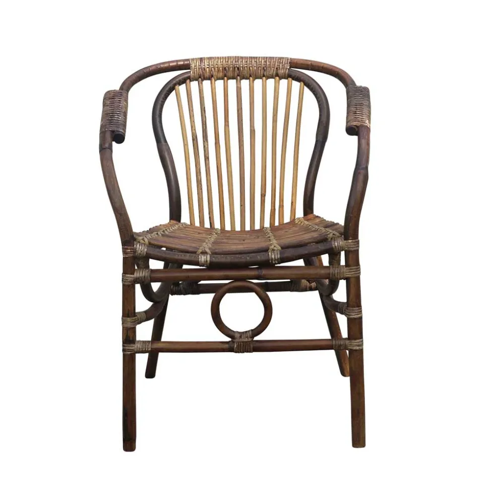 Esszimmerstuhl Onesty aus Rattan