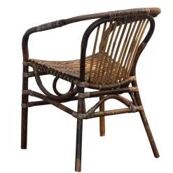 Esszimmerstuhl Onesty aus Rattan