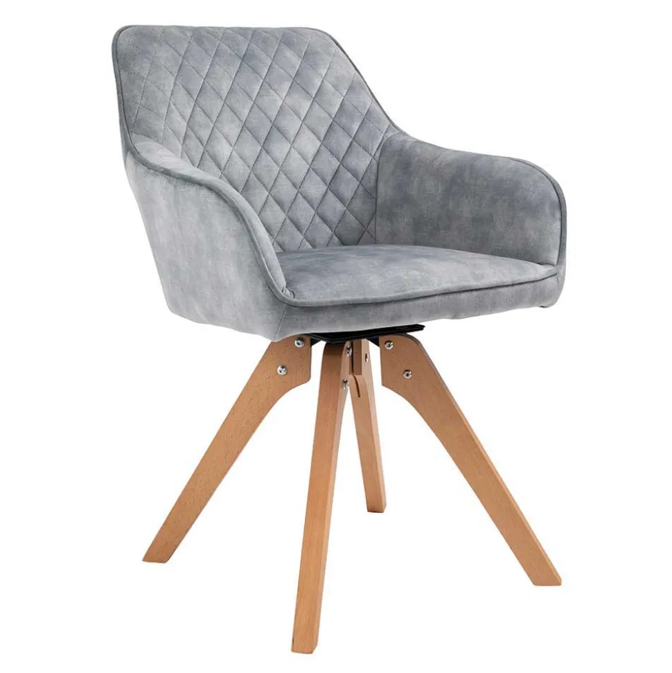 Esszimmertisch & Tischsessel Set - Salma (siebenteilig)