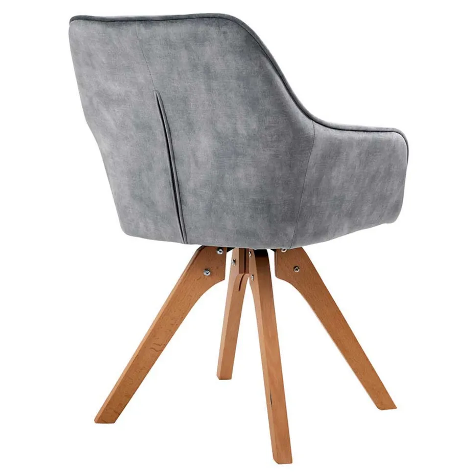 Esszimmertisch & Tischsessel Set - Salma (siebenteilig)