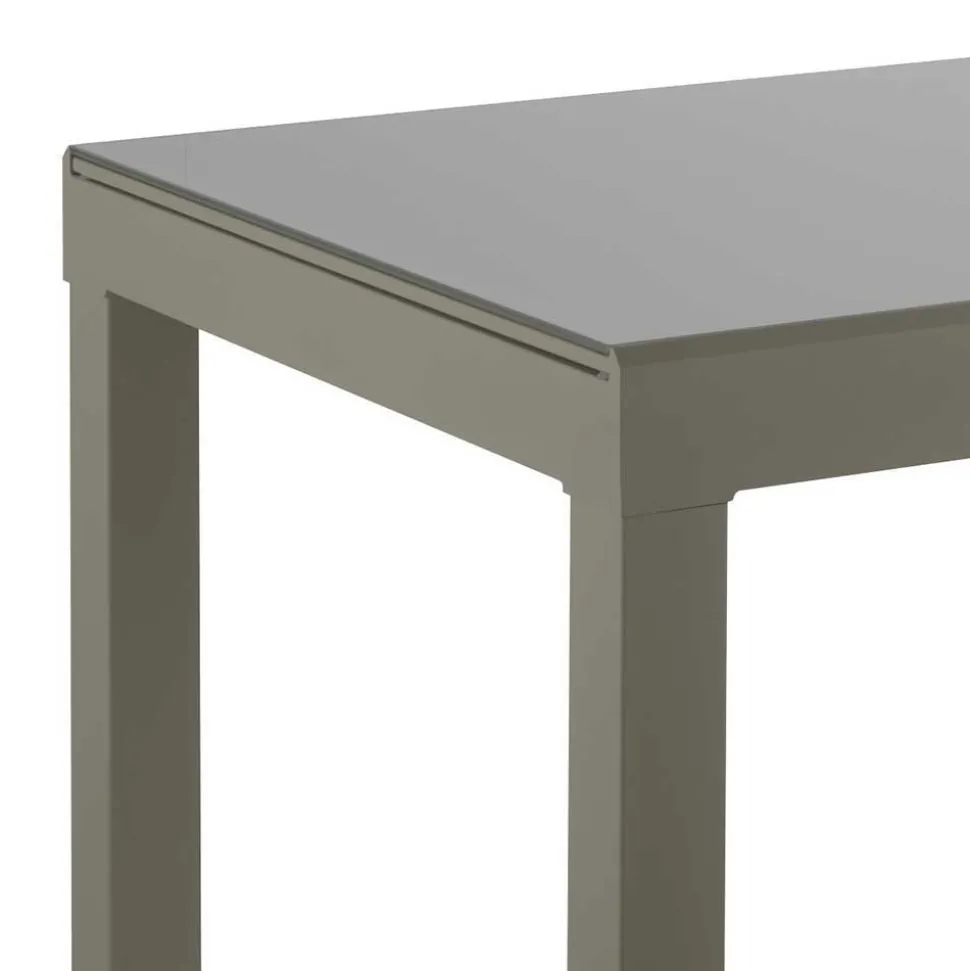 Esszimmertisch in Grau Florian ausziehbar von 120cm auf 350cm