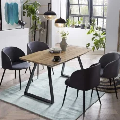 Esszimmertisch mit Armlehnstühlen - Jasons (fünfteilig)