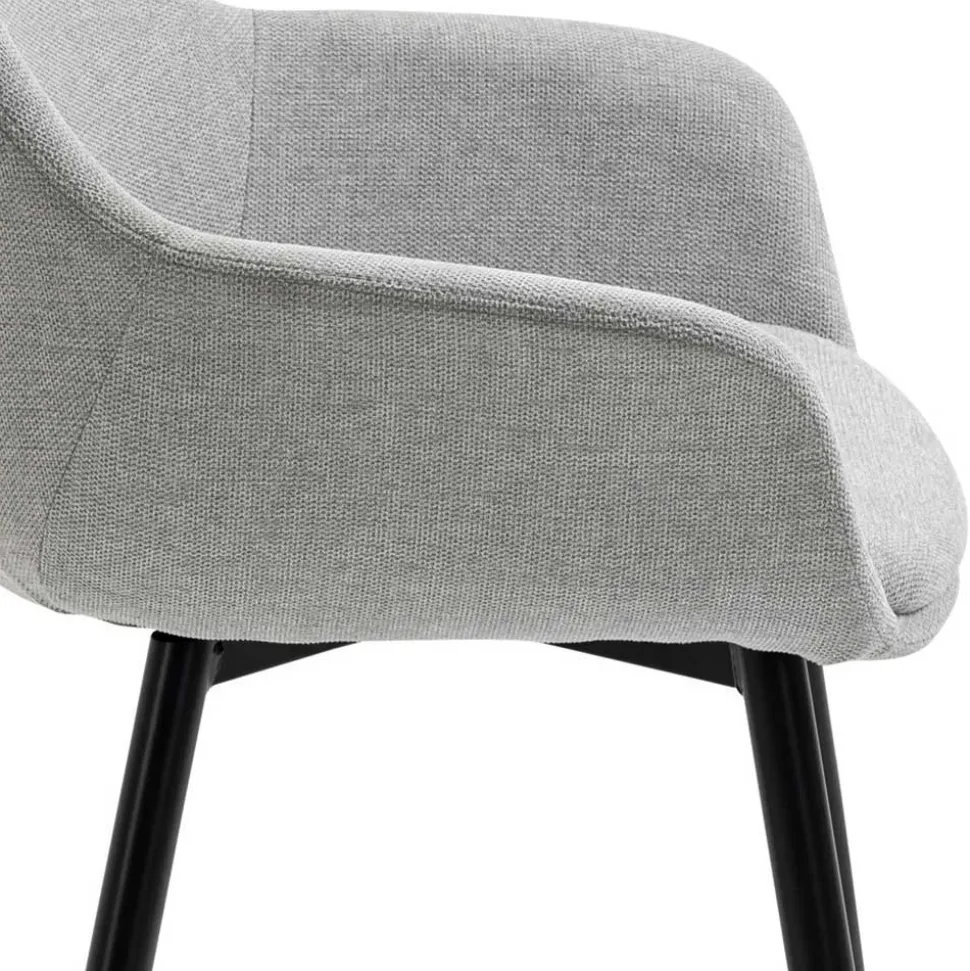 Esszimmertisch mit Stühlen im Set - Boxana (fünfteilig)