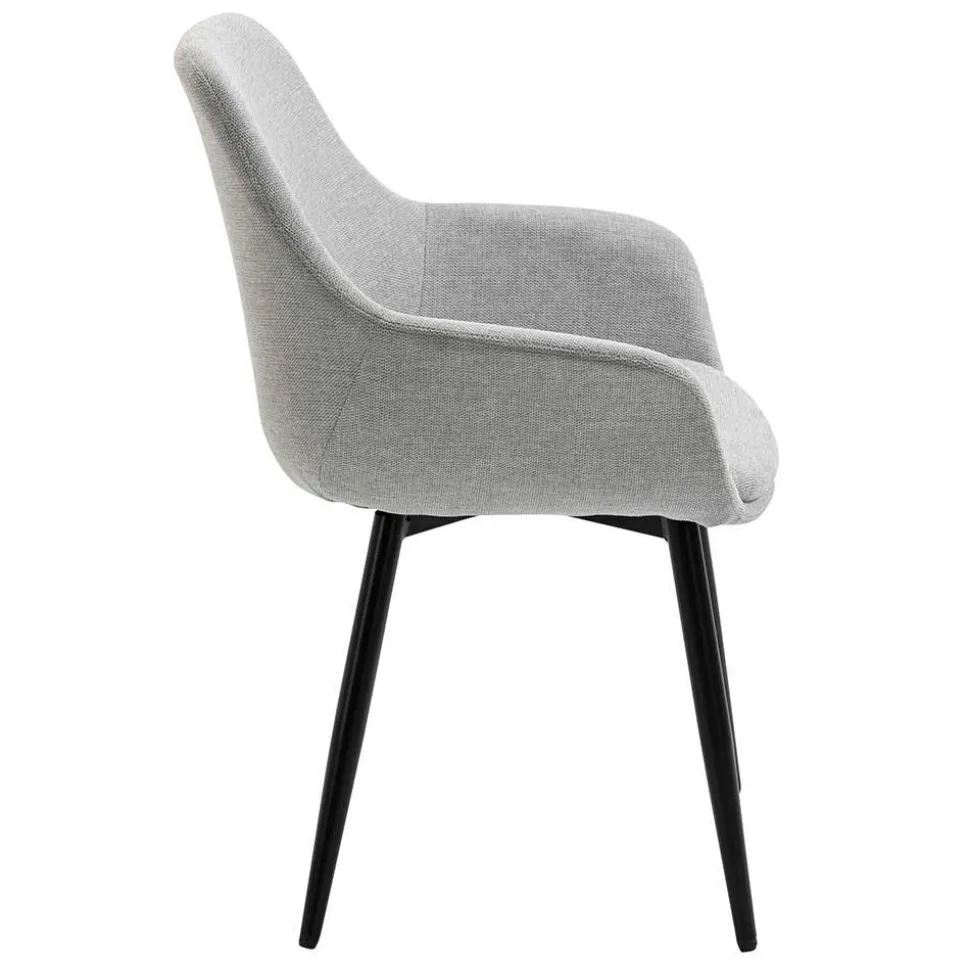 Esszimmertisch mit Stühlen im Set - Boxana (fünfteilig)