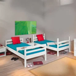 Etagenbett Nabrosia in Weiß