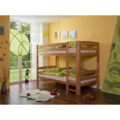 Etagenbett Paddy in Buche Massivholz
