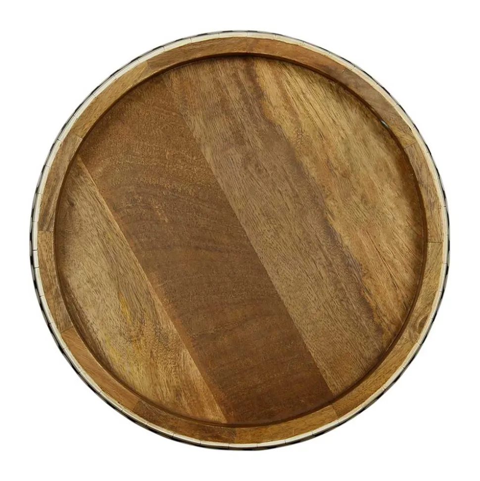 Ethno Style Beistelltisch aus Massivholz Mango - Piton