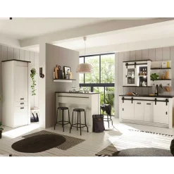 Extravagante Küchenmöbel inklusive Theke - Eture (sechsteilig)