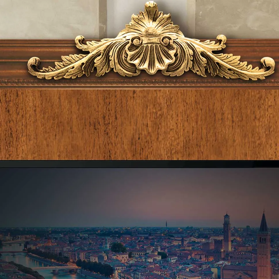 Extravagante TV Anbauwand Möbelset - Carlenna (vierteilig)