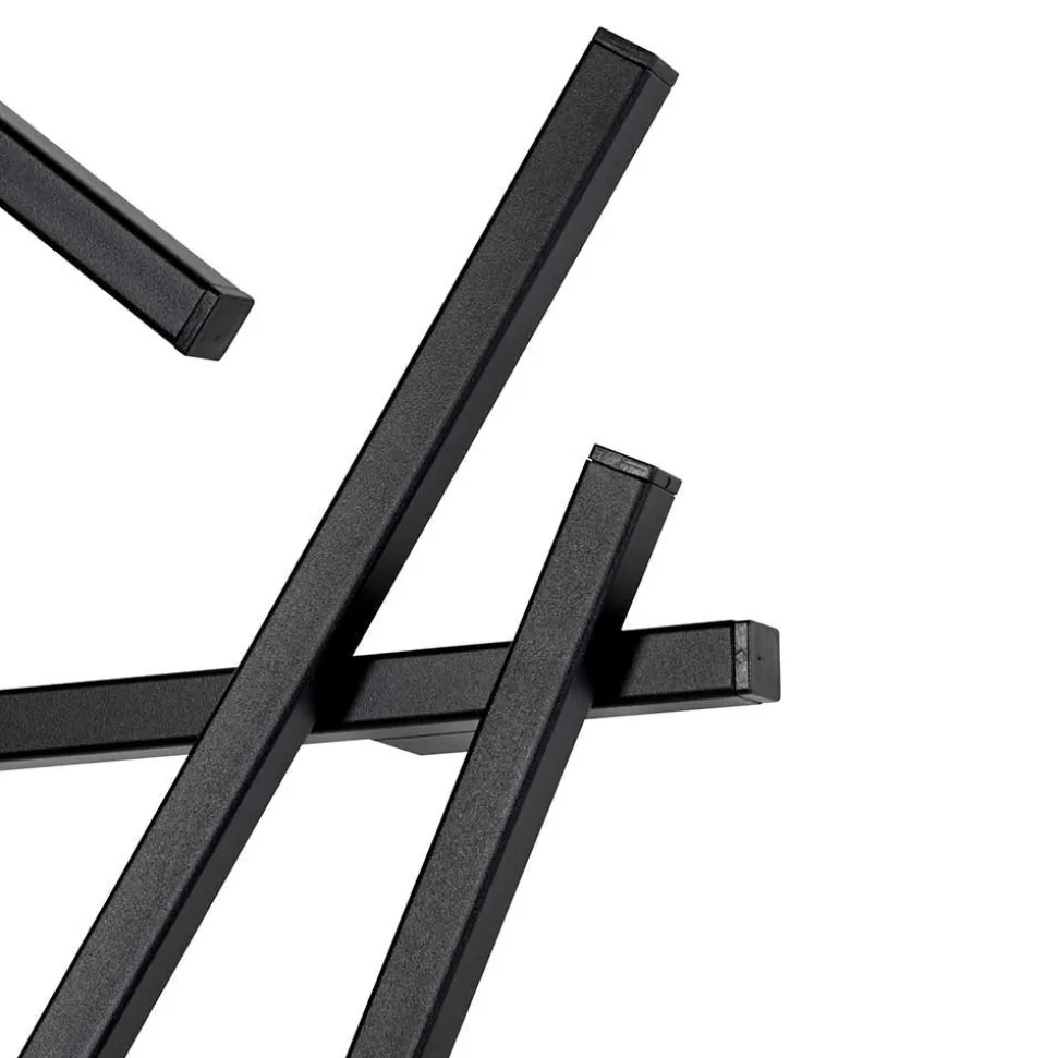 Extravagante Wandgarderobe in Schwarz - Volkma