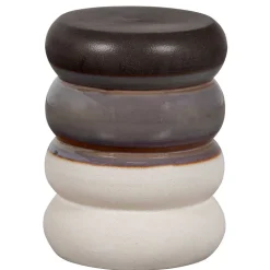 Extravaganter Beistelltisch aus glasierter Keramik - Fifora