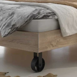 Factory Design Bett mit Nachtkommoden - Anglivia (dreiteilig)