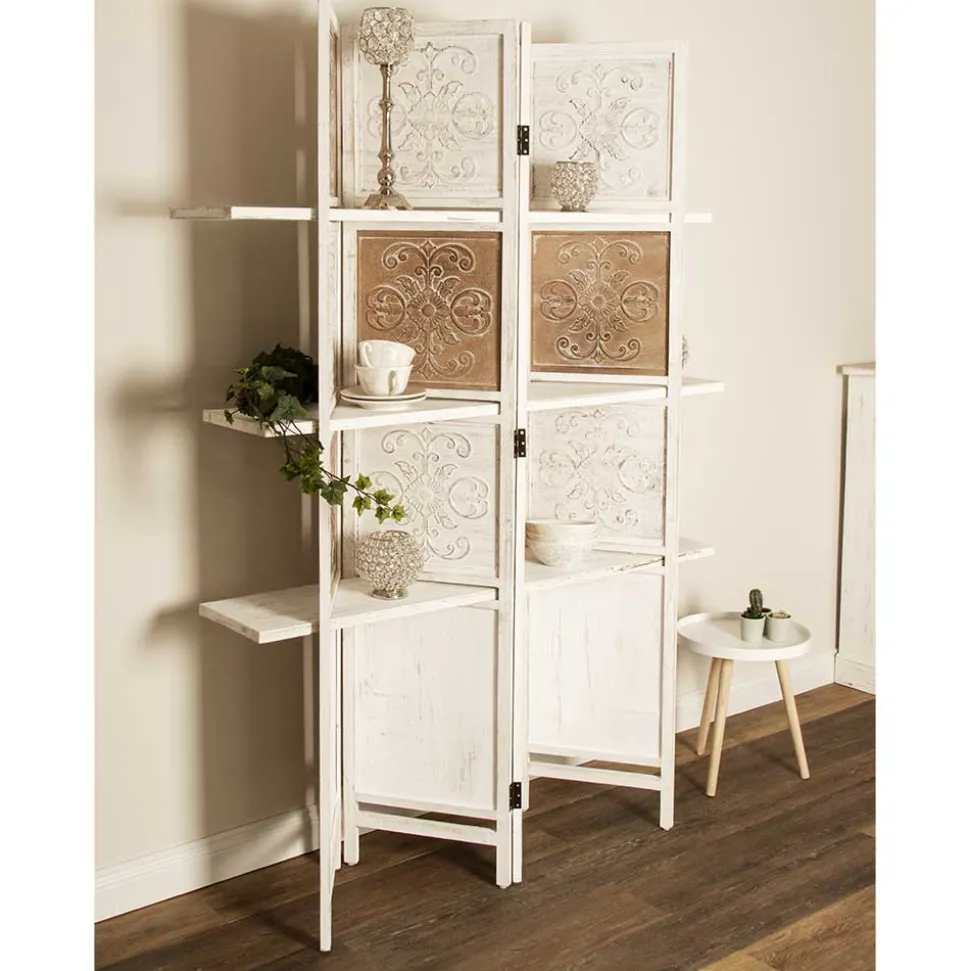 Faltbarer Paravent - auch als Regal nutzbar - Varese