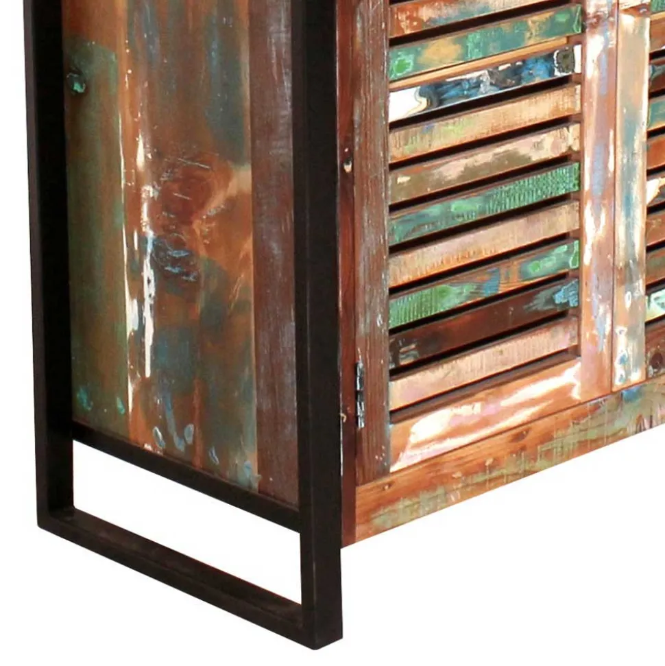 Farbenfrohe Flureinrichtung im Shabby Chic - Vosbadus (vierteilig)