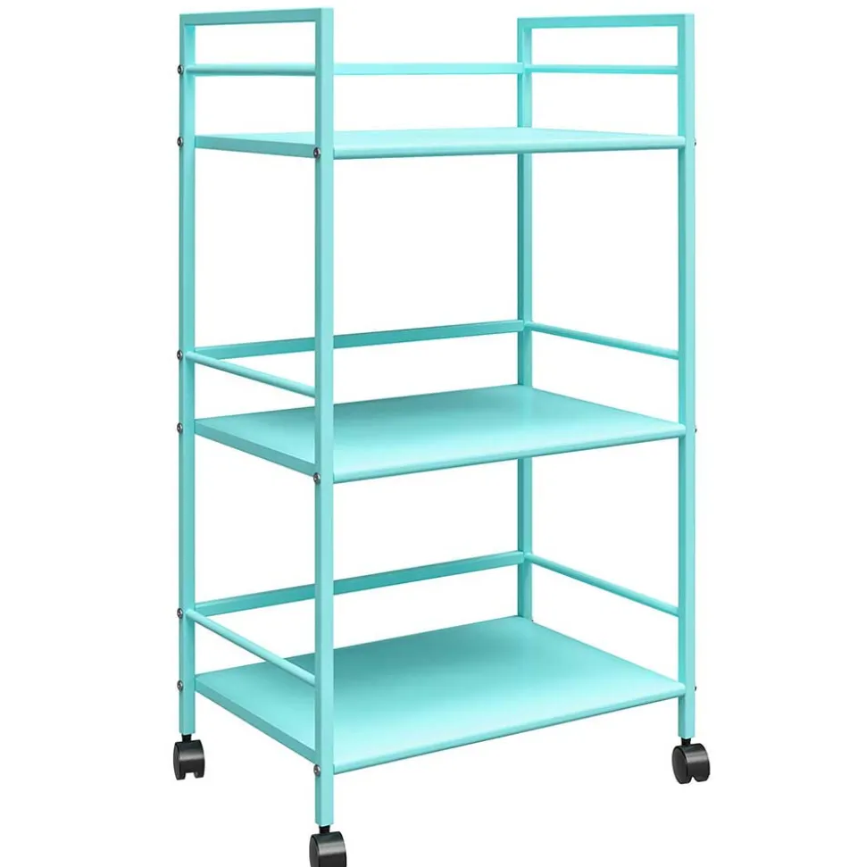 Farbenfroher Servierwagen in Mint Grün - Snytato