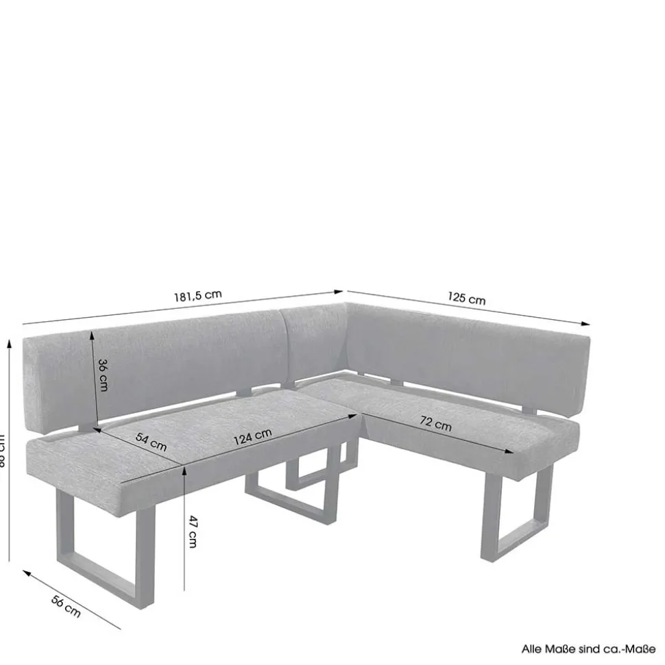 Federkern-Eckbank für moderne Esszimmer - Gulica