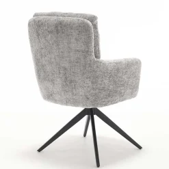 Federkern-Polsterstuhl mit Armlehnen - Castilla (2er Set)