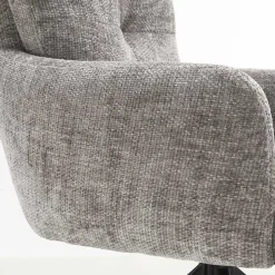 Federkern-Polsterstuhl mit Armlehnen - Castilla (2er Set)