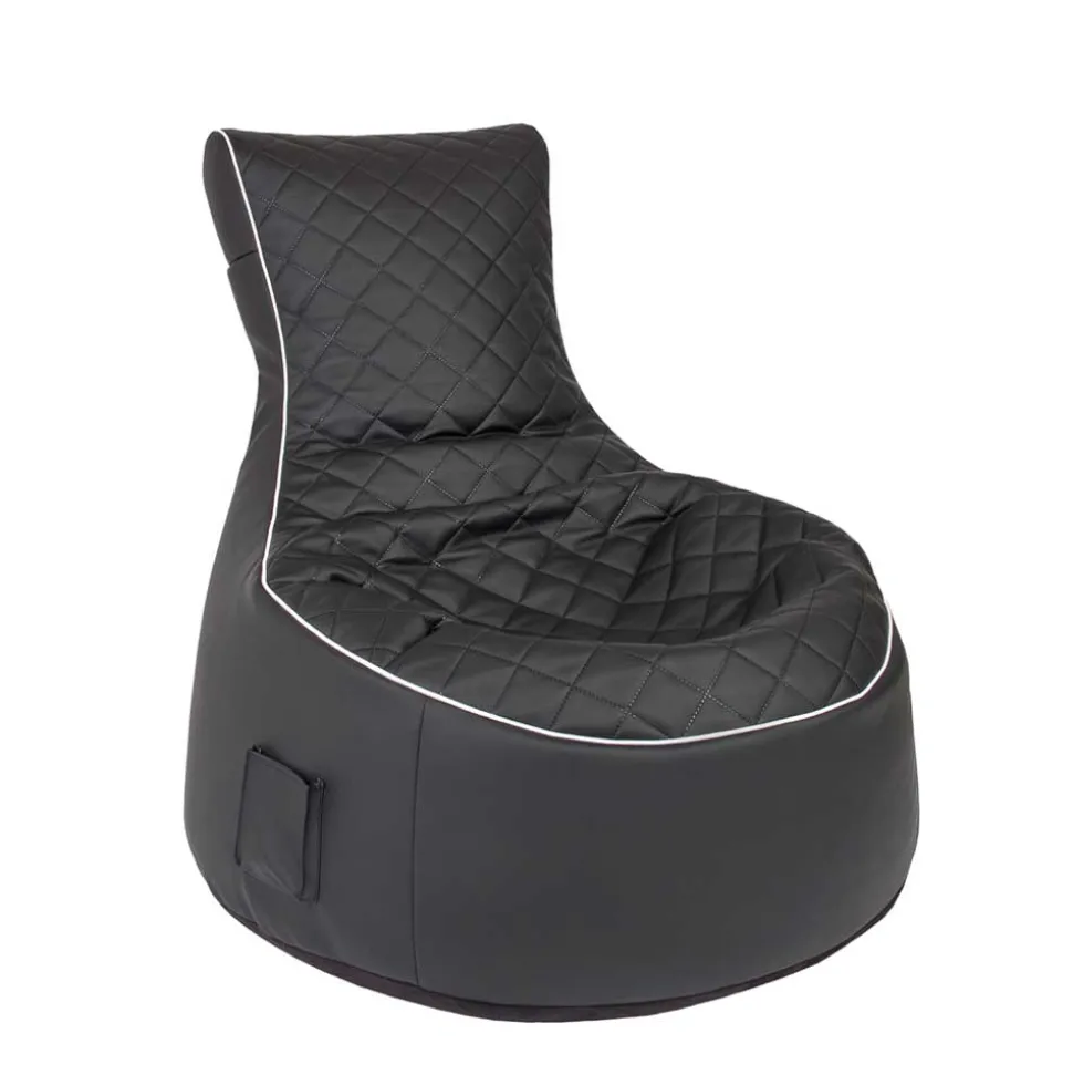 Fernseh Sitzsack Marosso in Schwarz