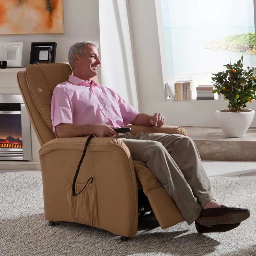 Fernsehsessel Grain in Braun