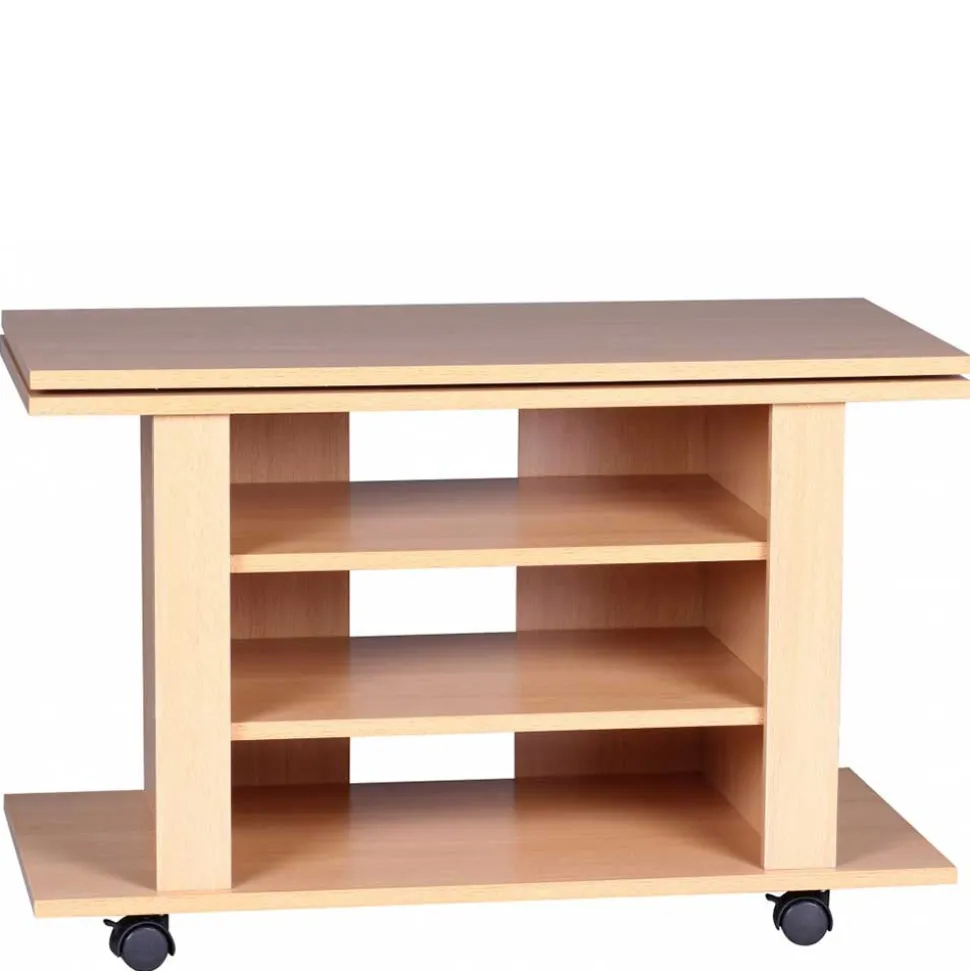 Fernsehtisch auf Rollen mit drehbarer Platte - Sonition