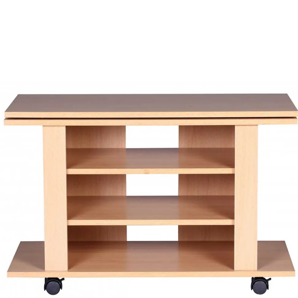 Fernsehtisch auf Rollen mit drehbarer Platte - Sonition