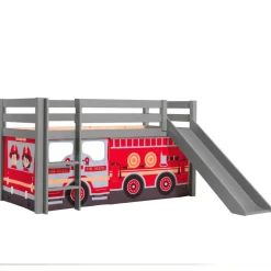 Feuerwehr Spielbett mit Leiter & Rutsche - Jayant