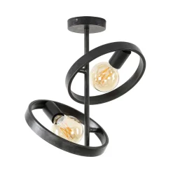 2-flammige Deckenleuchte - Industrial Style - Vorenza