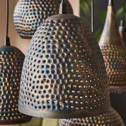 7-flammige Hängelampe - diverse Schirm Formen - Sempragos