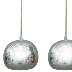 3-flammige Tisch Hängelampe in Chrom - Corrientes