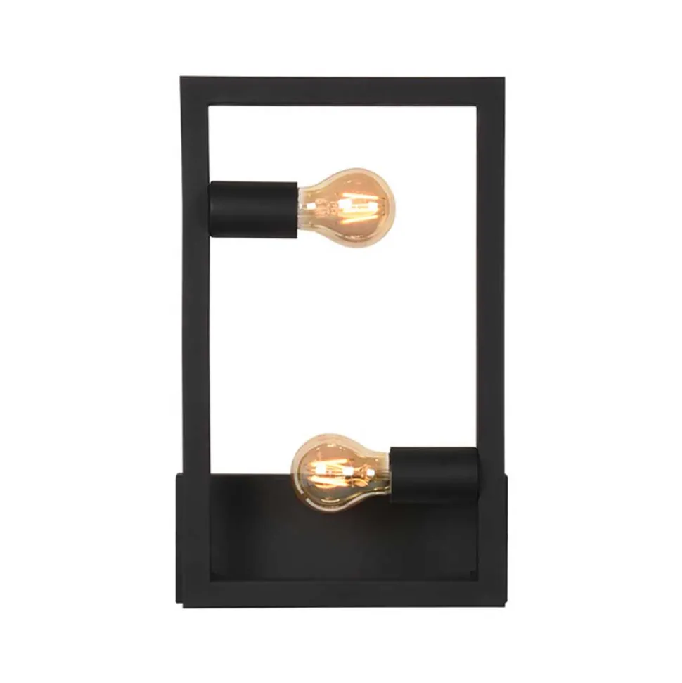 2-flammige Wandlampe im Industrial Style - Juareza