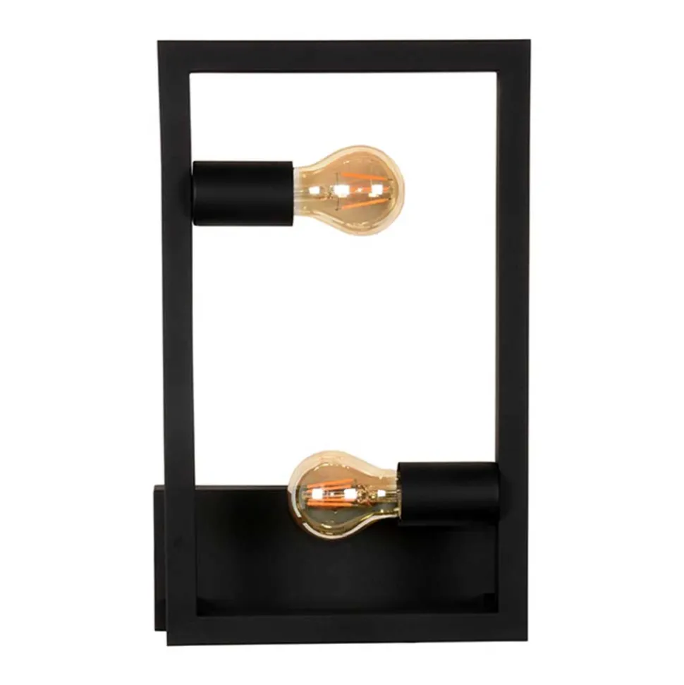 2-flammige Wandlampe im Industrial Style - Juareza