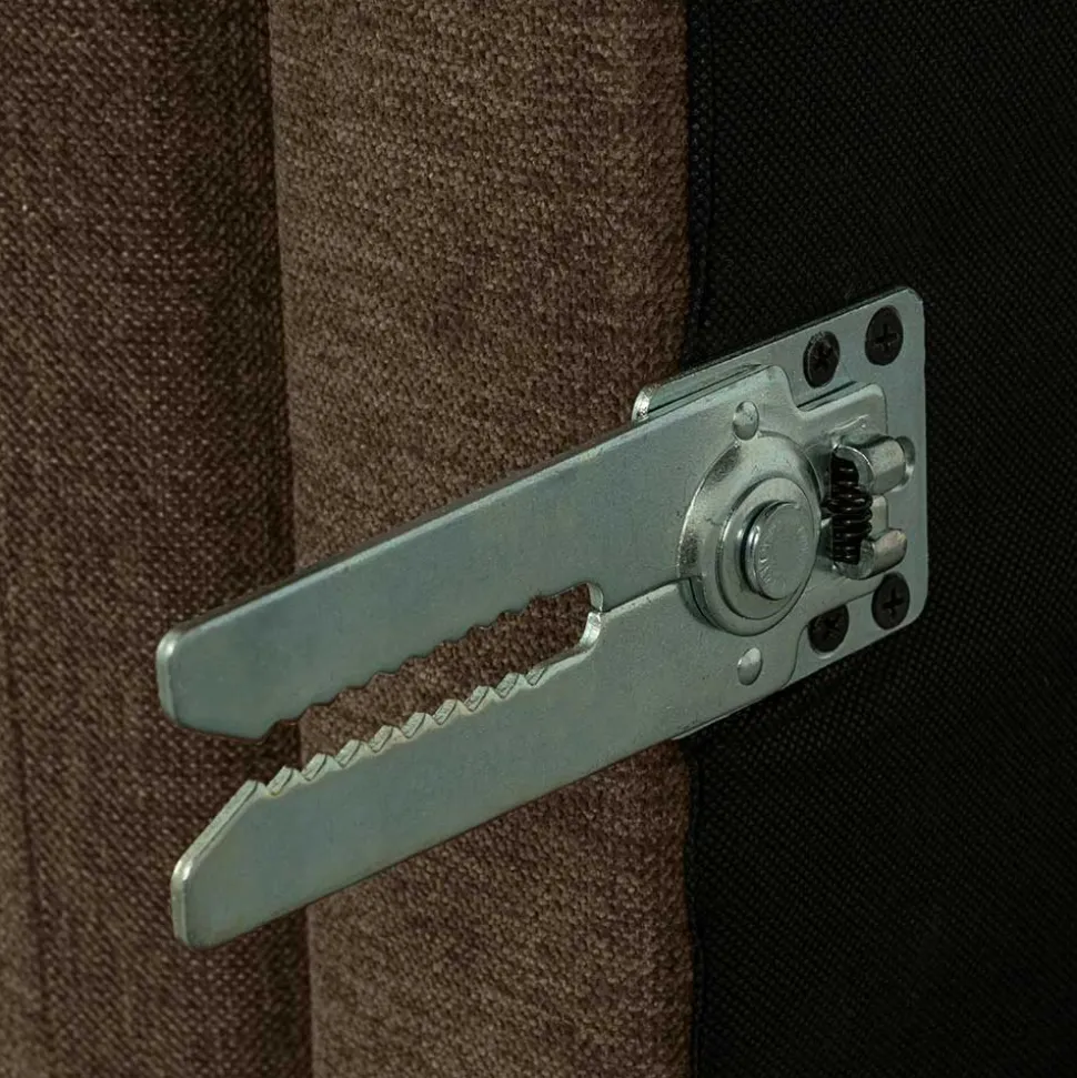 Flexible Couch aus Modulen in Braun - Ravonia (fünfteilig)