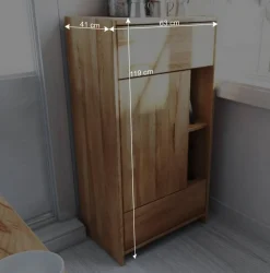 Flur Kommode Salomonia aus Kernbuche massiv geölt