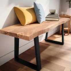 Flur Sitzbank mit Baumkante Akazie - Pamela