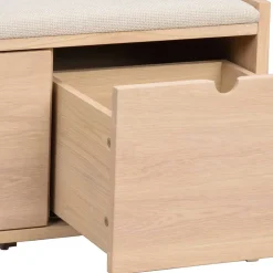 Flurbank & Hängegarderobe Set - Pluta (zweiteilig)